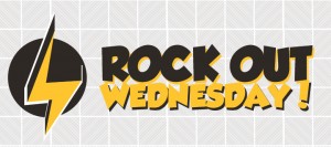 Rock out Wednesday logo