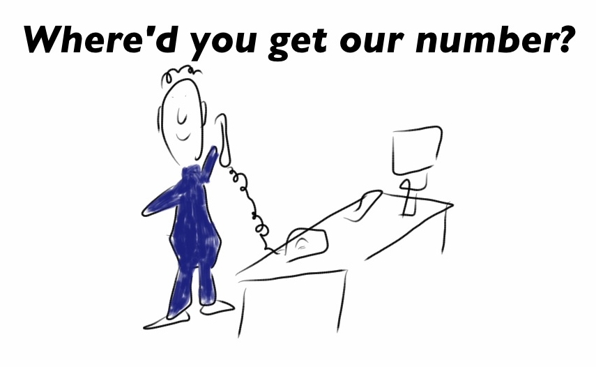 where did you get our number image