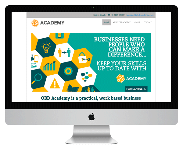OBD Academy website screenshot