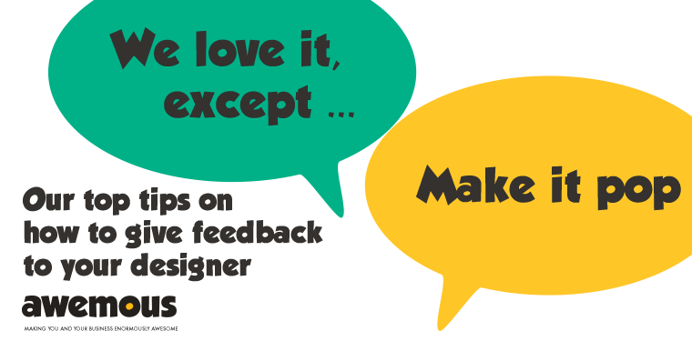 how to give feedback to your designer
